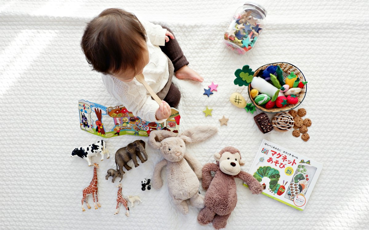 Carefully packed newborn clothing, booties, and essentials organized for labor and hospital delivery